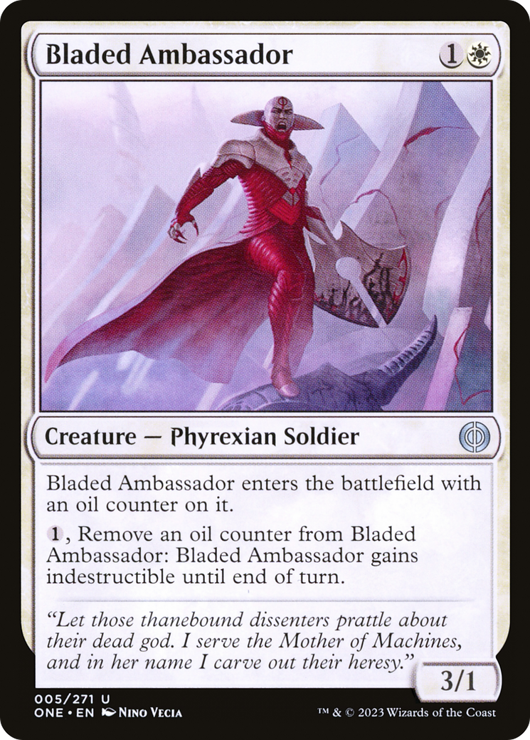 Bladed Ambassador [Phyrexia: All Will Be One] | Card Merchant Takapuna