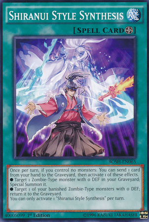 Shiranui Style Synthesis [BOSH-EN065] Common | Card Merchant Takapuna