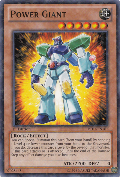 Power Giant [BP01-EN161] Starfoil Rare | Card Merchant Takapuna