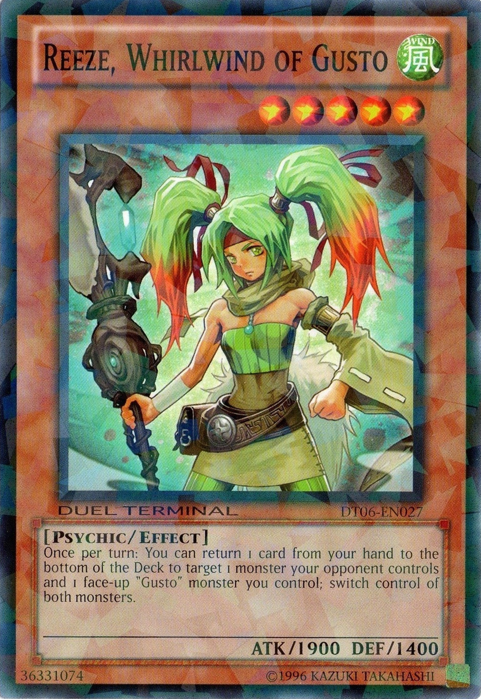 Reeze, Whirlwind of Gusto [DT06-EN027] Common | Card Merchant Takapuna