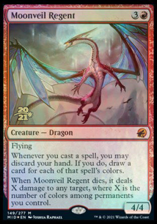 Moonveil Regent [Innistrad: Midnight Hunt Prerelease Promos] | Card Merchant Takapuna