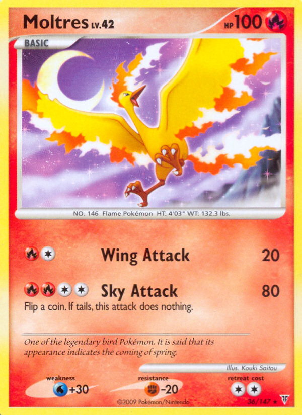 Moltres (36/147) [Platinum: Supreme Victors] | Card Merchant Takapuna