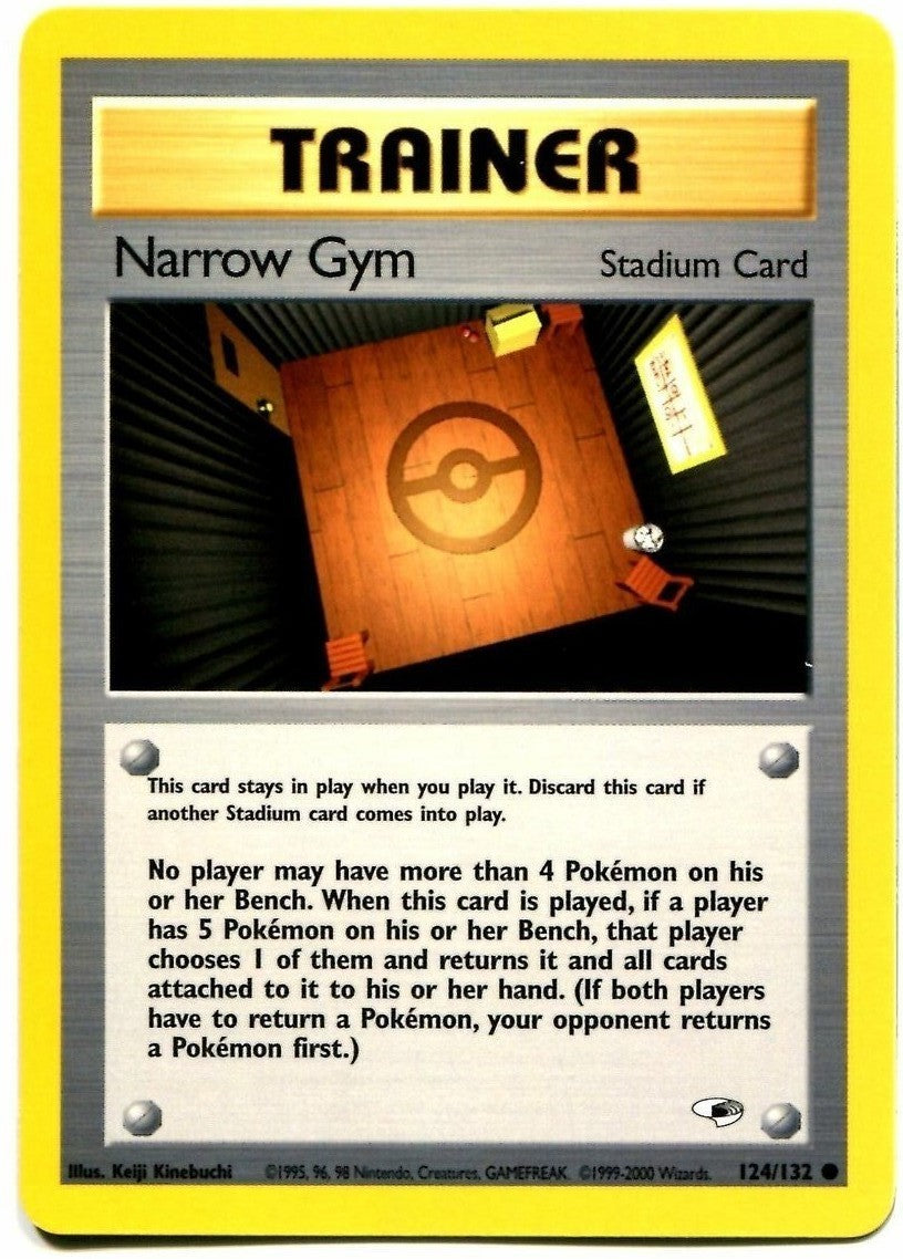 Narrow Gym (124/132) [Gym Heroes Unlimited] | Card Merchant Takapuna