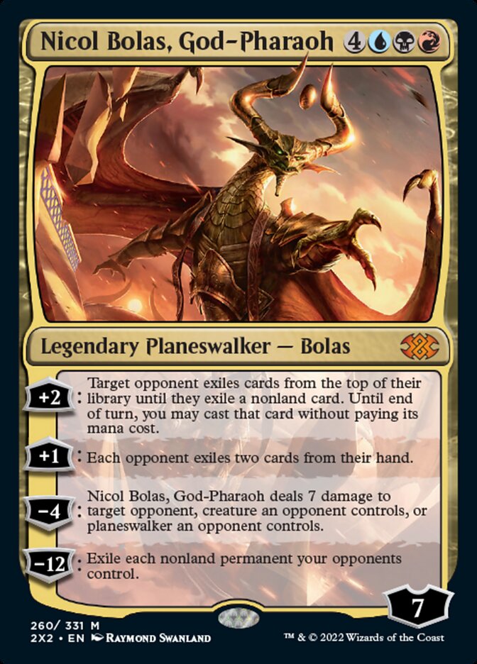 Nicol Bolas, God-Pharaoh [Double Masters 2022] | Card Merchant Takapuna