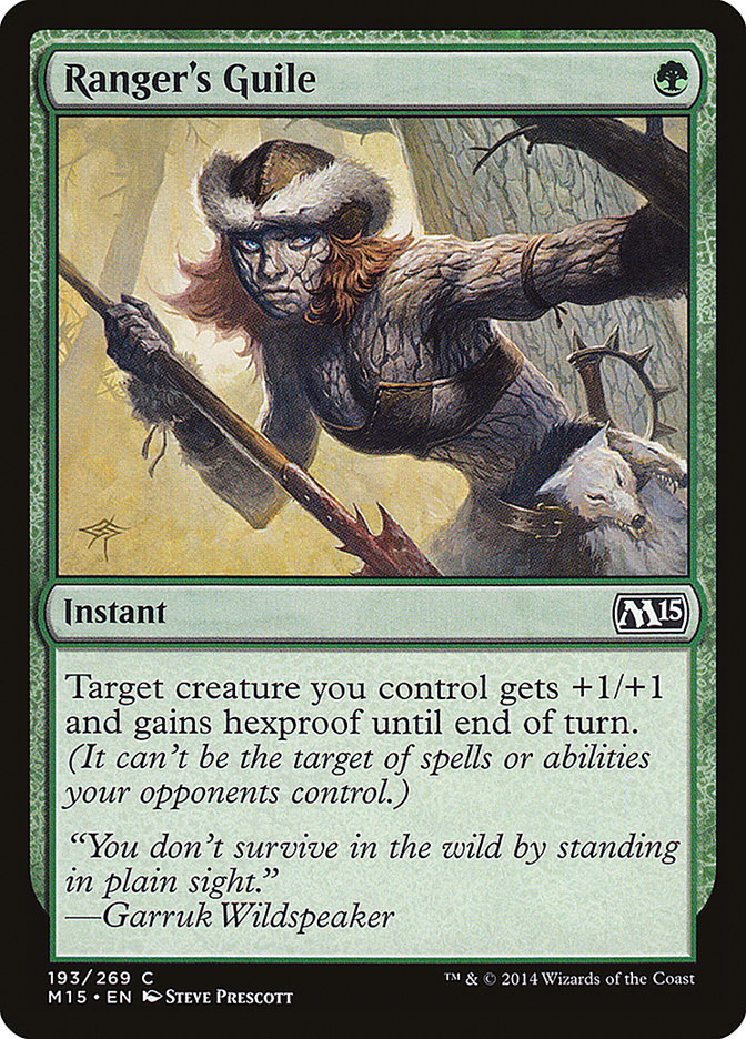 Ranger's Guile [Magic 2015] | Card Merchant Takapuna