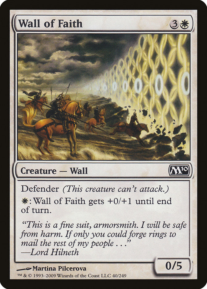 Wall of Faith [Magic 2010] | Card Merchant Takapuna