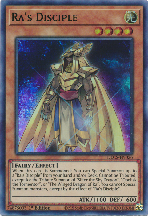 Ra's Disciple (Green) [DLCS-EN026] Ultra Rare | Card Merchant Takapuna