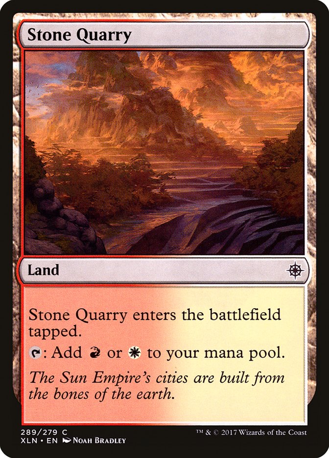 Stone Quarry [Ixalan] | Card Merchant Takapuna