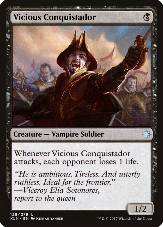 Vicious Conquistador [Ixalan] | Card Merchant Takapuna