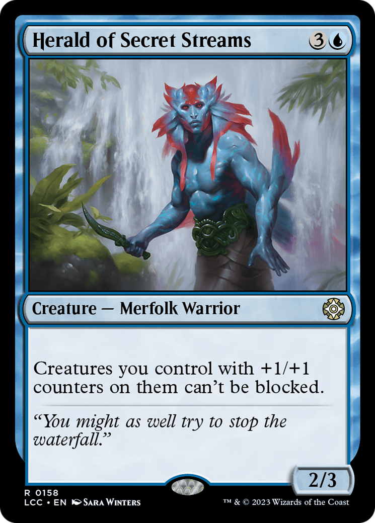 Herald of Secret Streams [The Lost Caverns of Ixalan Commander] | Card Merchant Takapuna