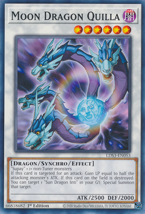 Moon Dragon Quilla [LDS3-EN053] Common | Card Merchant Takapuna