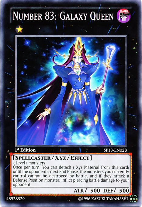 Number 83: Galaxy Queen [SP13-EN028] Common | Card Merchant Takapuna