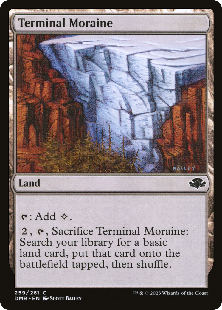 Terminal Moraine [Dominaria Remastered] | Card Merchant Takapuna