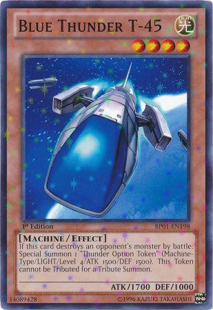 Blue Thunder T-45 [BP01-EN198] Starfoil Rare | Card Merchant Takapuna