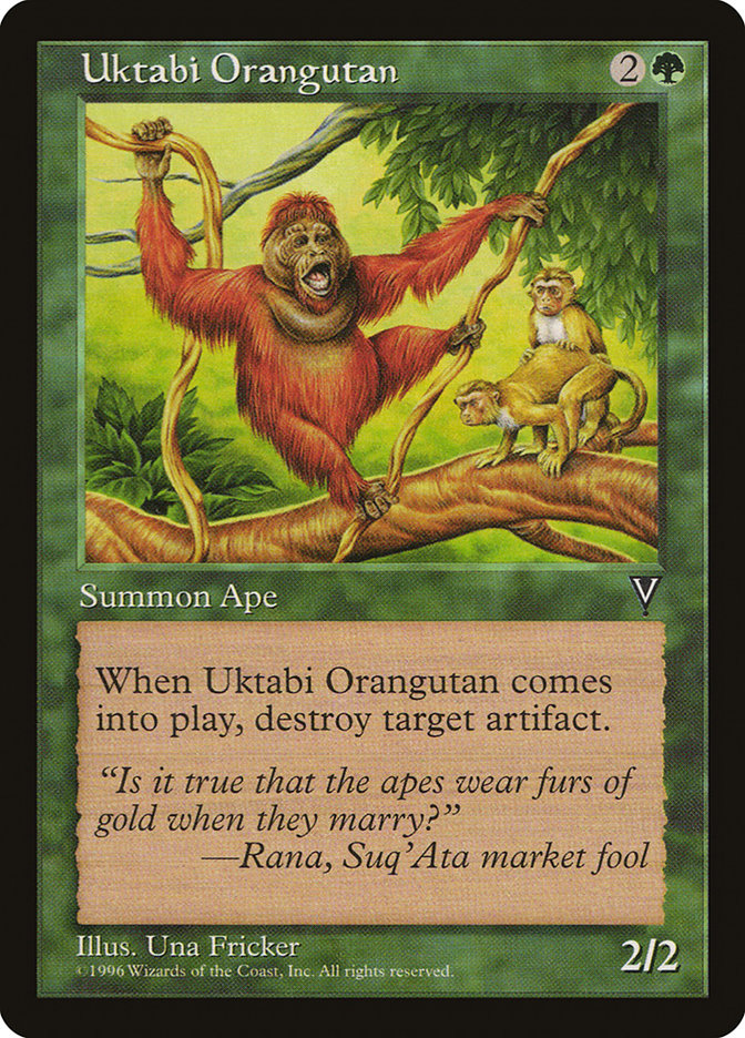 Uktabi Orangutan [Visions] | Card Merchant Takapuna