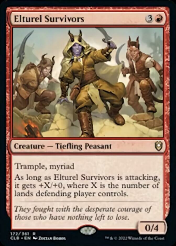 Elturel Survivors [Commander Legends: Battle for Baldur's Gate] | Card Merchant Takapuna