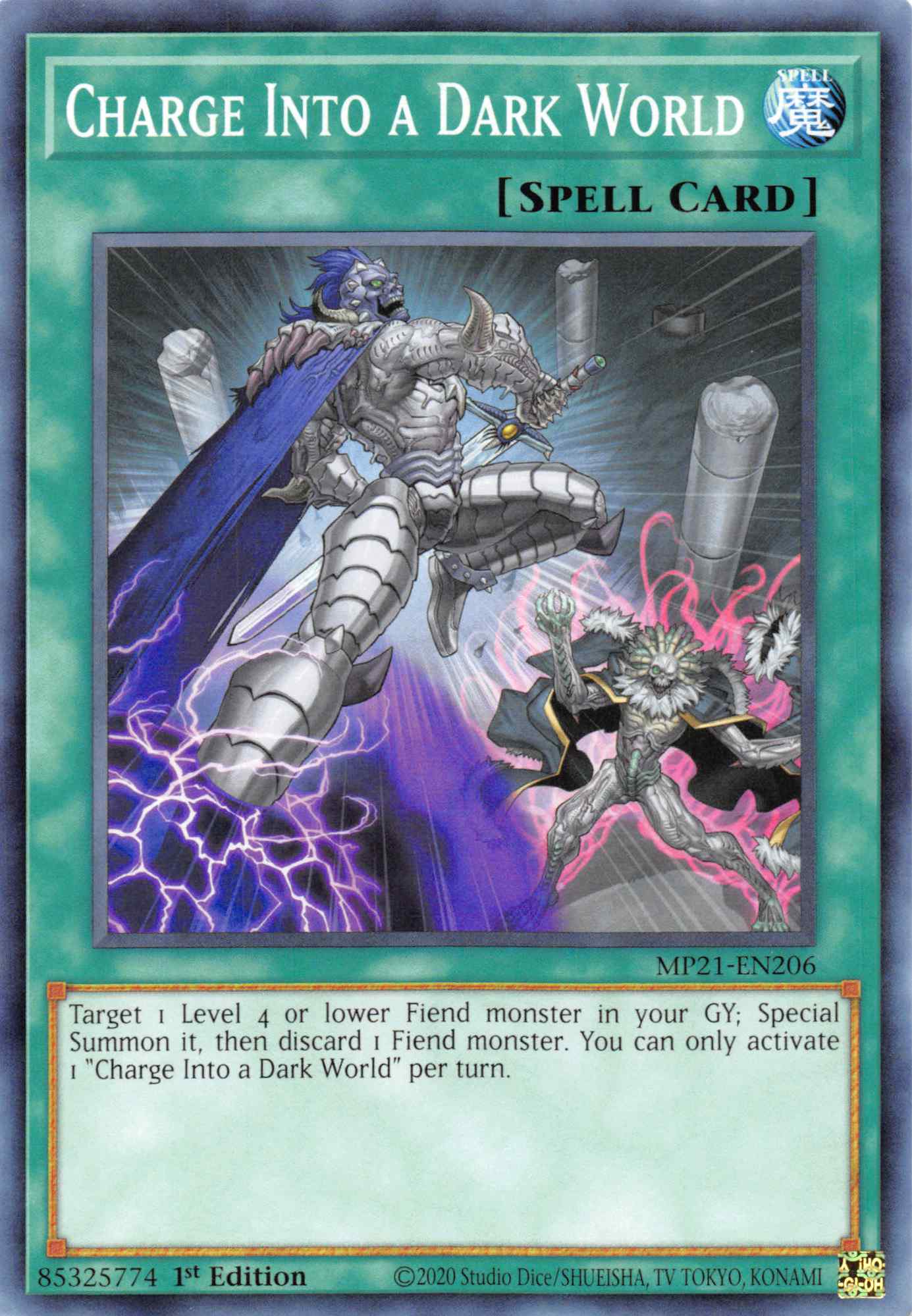 Charge Into a Dark World [MP21-EN206] Common | Card Merchant Takapuna