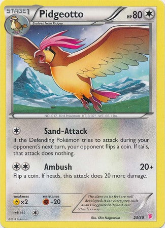 Pidgeotto (23/30) [XY: Trainer Kit 1 - Wigglytuff] | Card Merchant Takapuna