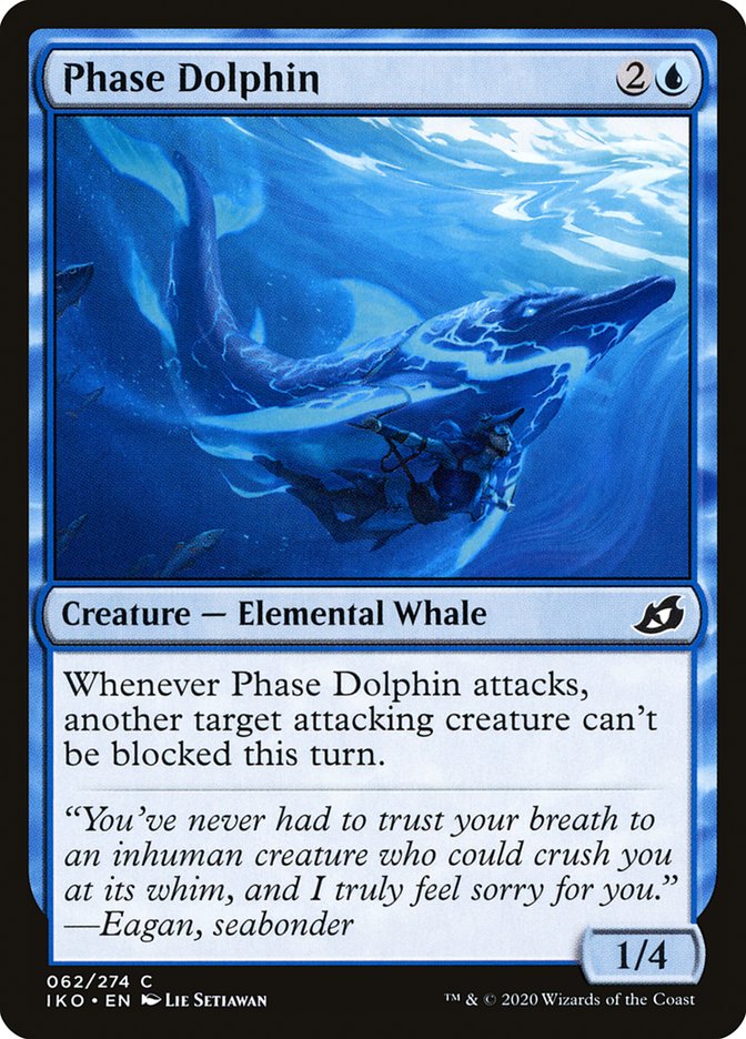 Phase Dolphin [Ikoria: Lair of Behemoths] | Card Merchant Takapuna