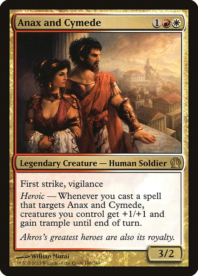 Anax and Cymede [Theros] | Card Merchant Takapuna