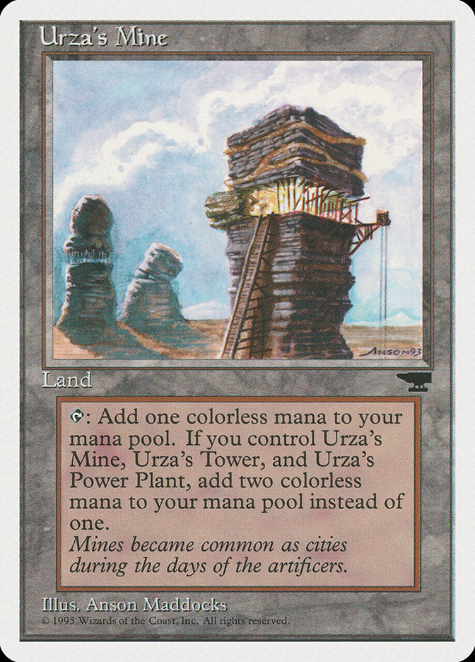 Urza's Mine (Sky Background) [Chronicles] | Card Merchant Takapuna