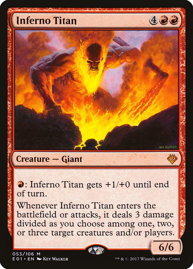 Inferno Titan [Archenemy: Nicol Bolas] | Card Merchant Takapuna