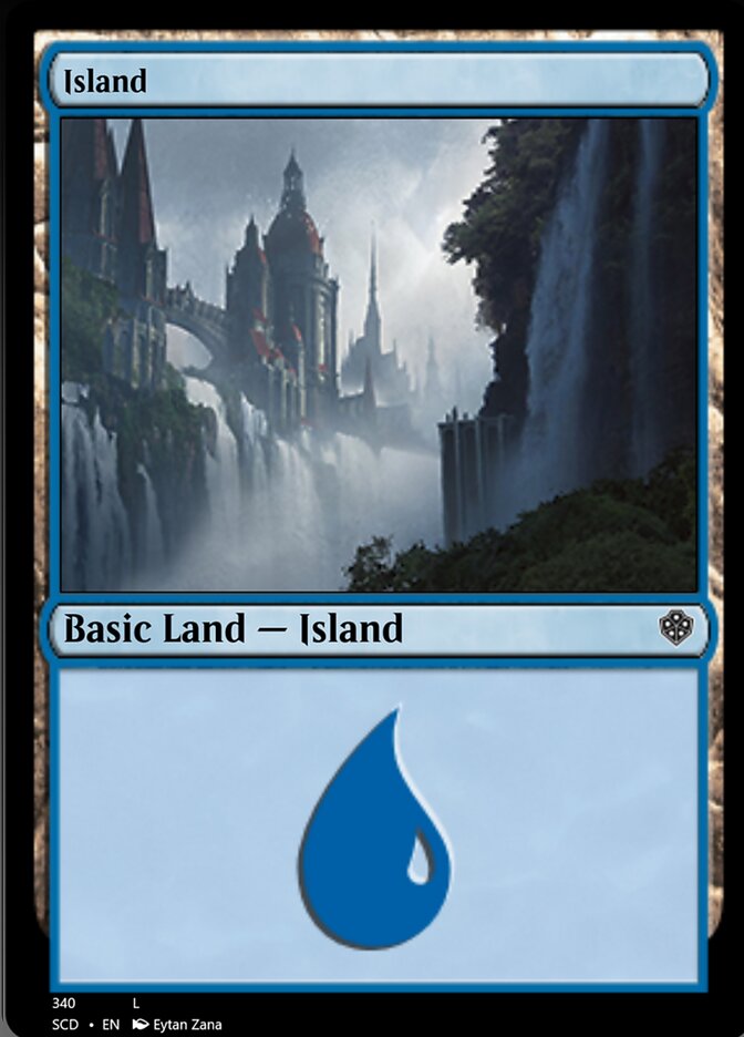 Island (340) [Starter Commander Decks] | Card Merchant Takapuna