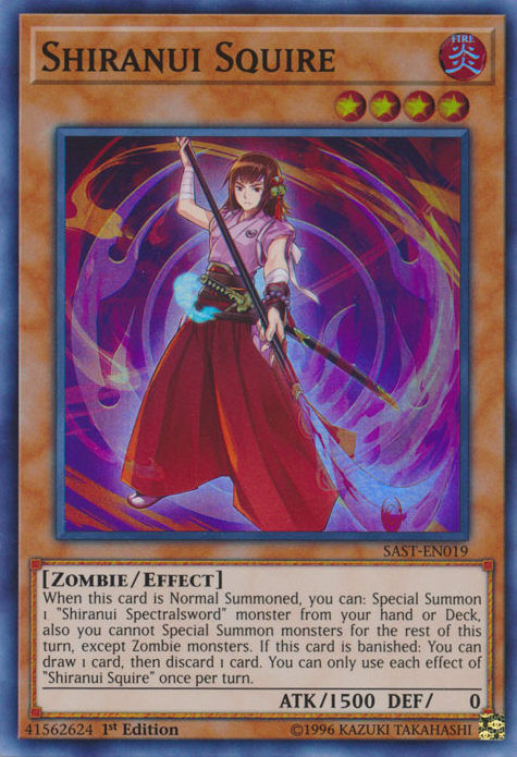 Shiranui Squire [SAST-EN019] Super Rare | Card Merchant Takapuna