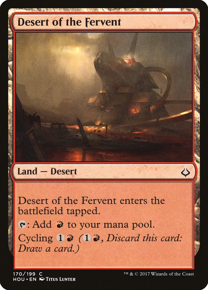 Desert of the Fervent [Hour of Devastation] | Card Merchant Takapuna