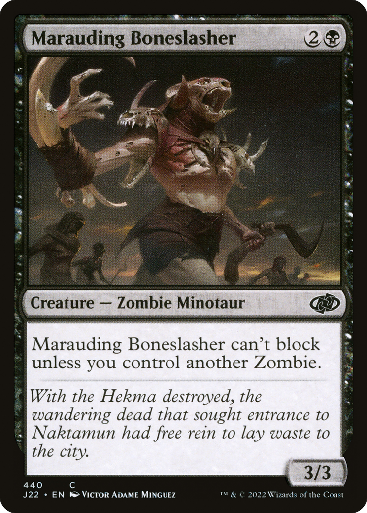 Marauding Boneslasher [Jumpstart 2022] | Card Merchant Takapuna