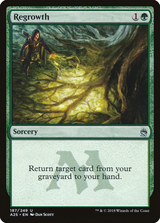 Regrowth [Masters 25] | Card Merchant Takapuna