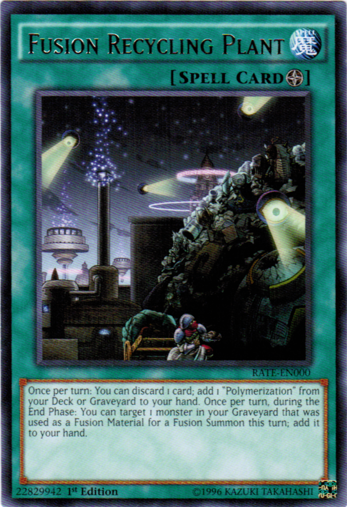 Fusion Recycling Plant [RATE-EN000] Rare | Card Merchant Takapuna