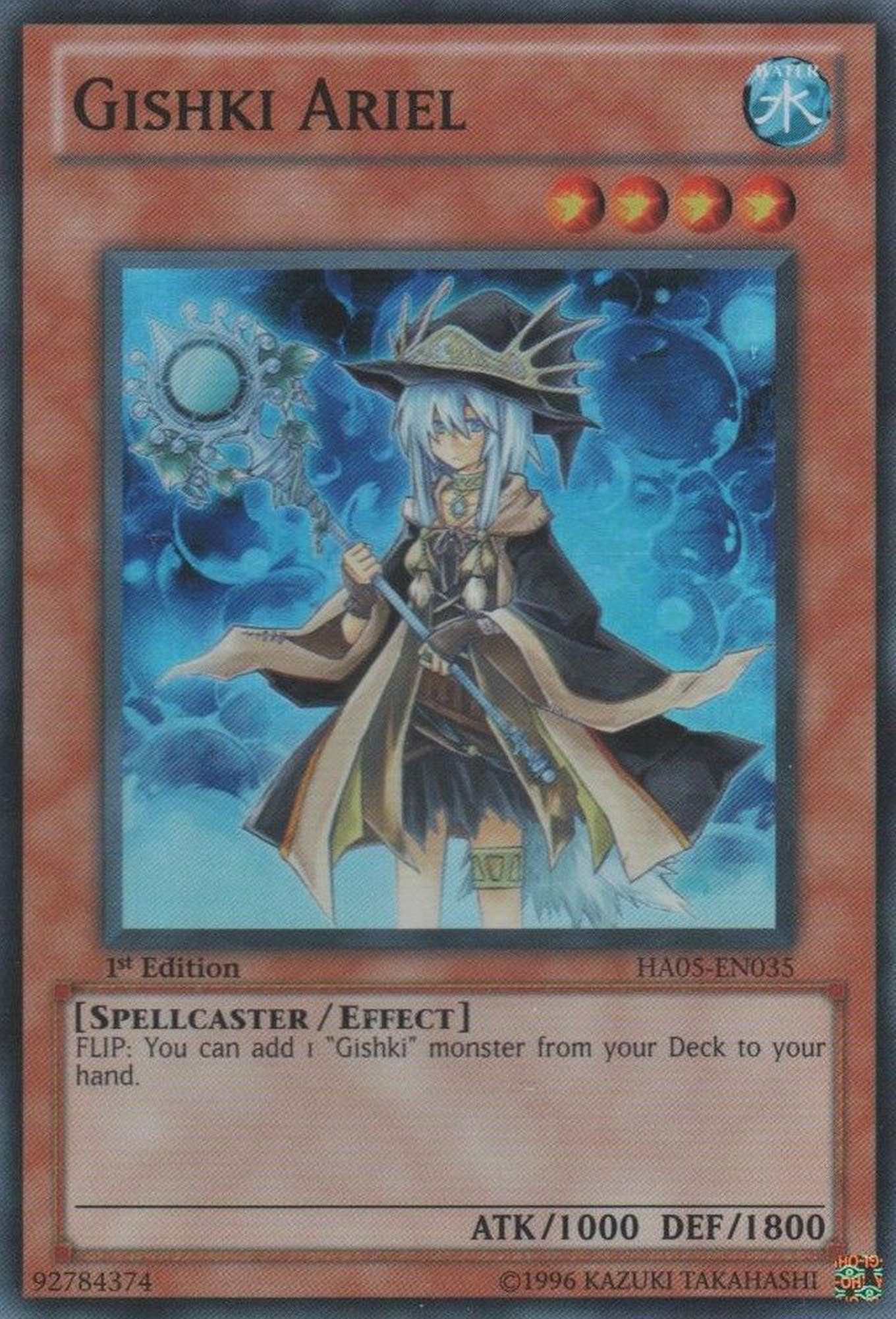 Gishki Ariel [HA05-EN035] Super Rare | Card Merchant Takapuna