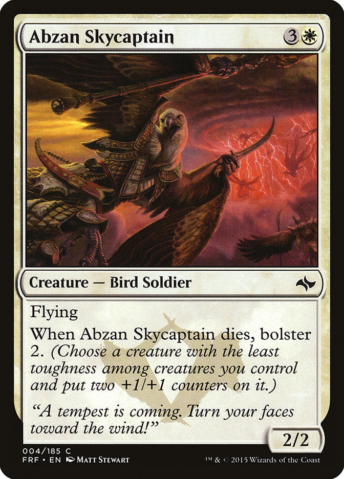 Abzan Skycaptain [Fate Reforged] | Card Merchant Takapuna