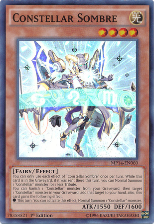 Constellar Sombre [MP14-EN060] Super Rare | Card Merchant Takapuna