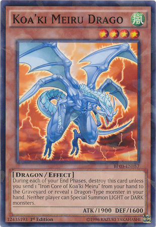 Koa'ki Meiru Drago [BP03-EN057] Shatterfoil Rare | Card Merchant Takapuna