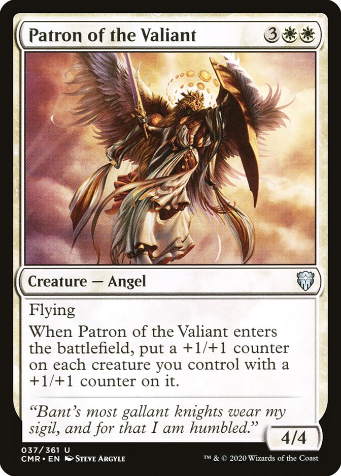 Patron of the Valiant [Commander Legends] | Card Merchant Takapuna