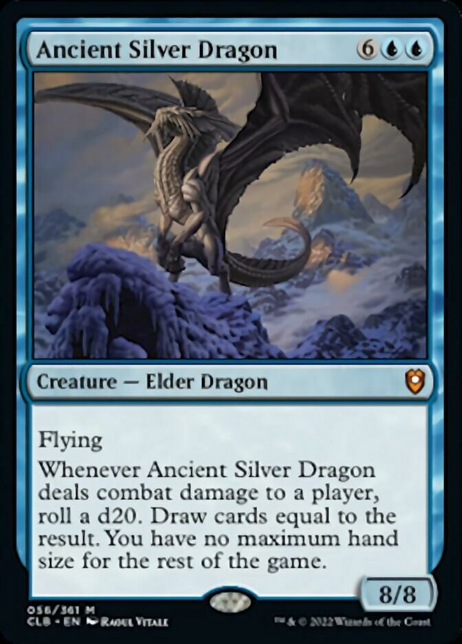 Ancient Silver Dragon [Commander Legends: Battle for Baldur's Gate] | Card Merchant Takapuna