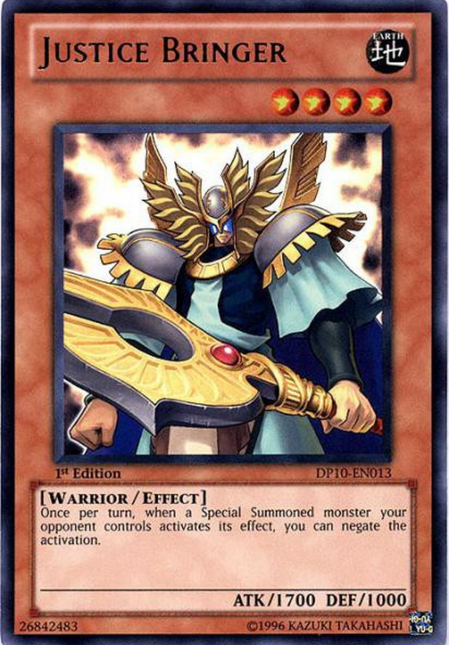 Justice Bringer [DP10-EN013] Ultra Rare | Card Merchant Takapuna