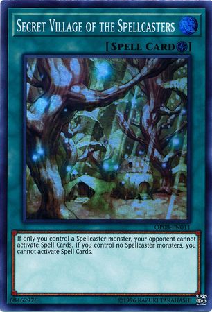 Secret Village of the Spellcasters [OP08-EN011] Super Rare | Card Merchant Takapuna