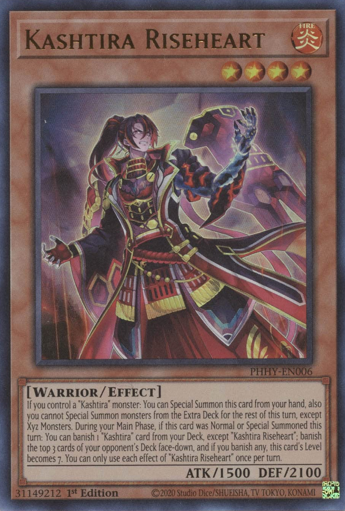 Kashtira Riseheart [PHHY-EN006] Ultra Rare | Card Merchant Takapuna