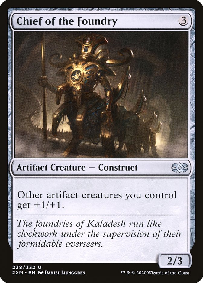 Chief of the Foundry [Double Masters] | Card Merchant Takapuna