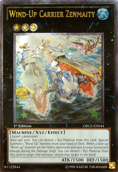 Wind-Up Carrier Zenmaity [ORCS-EN044] Ultimate Rare | Card Merchant Takapuna