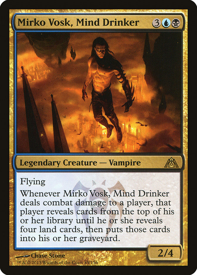 Mirko Vosk, Mind Drinker [Dragon's Maze] | Card Merchant Takapuna