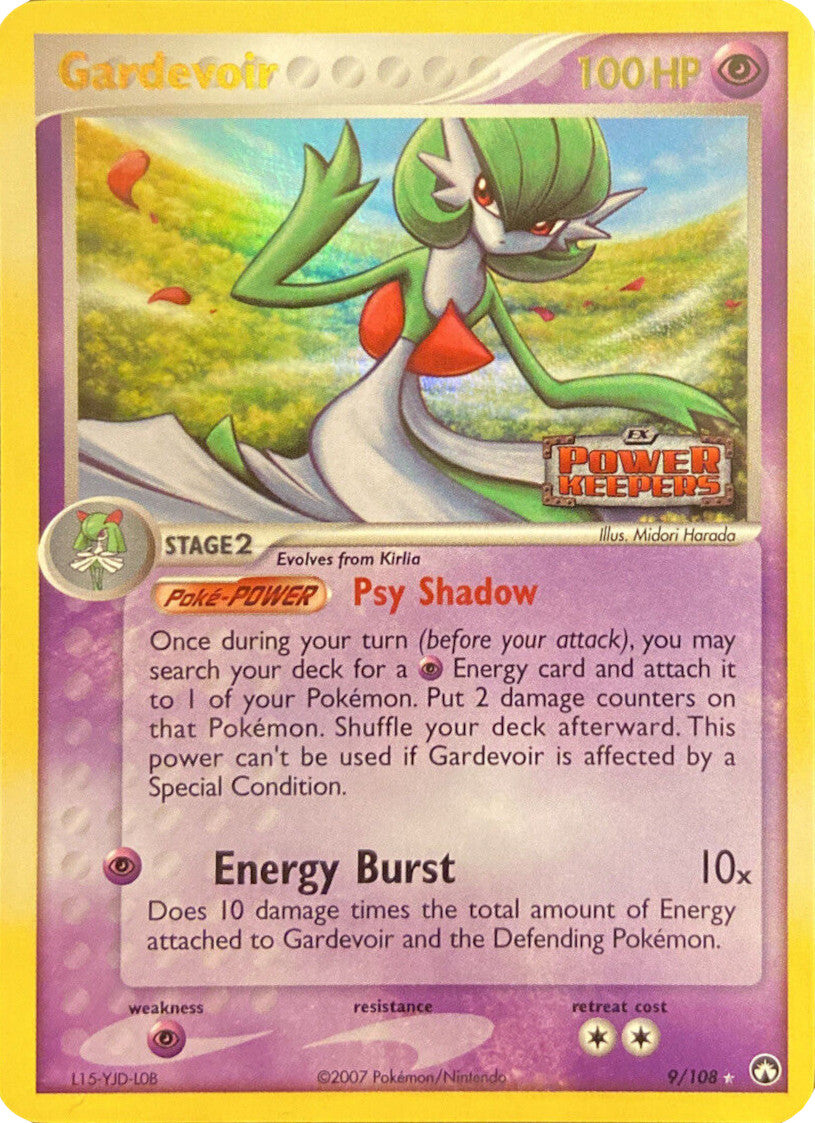 Gardevoir (9/108) (Stamped) [EX: Power Keepers] | Card Merchant Takapuna