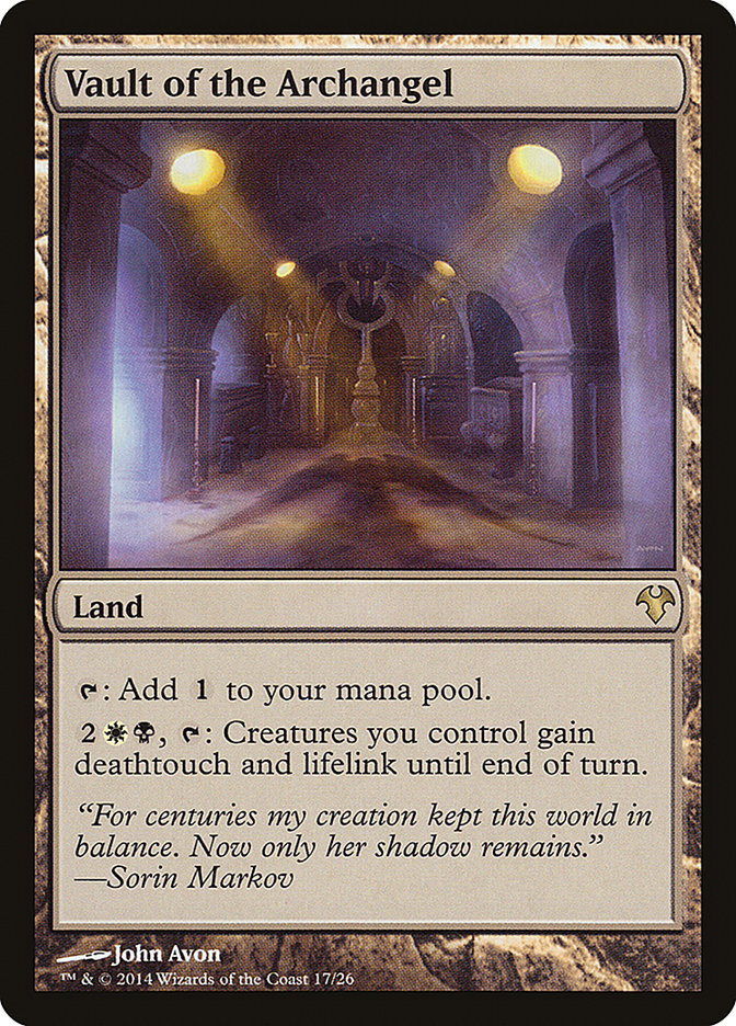 Vault of the Archangel [Modern Event Deck 2014] | Card Merchant Takapuna