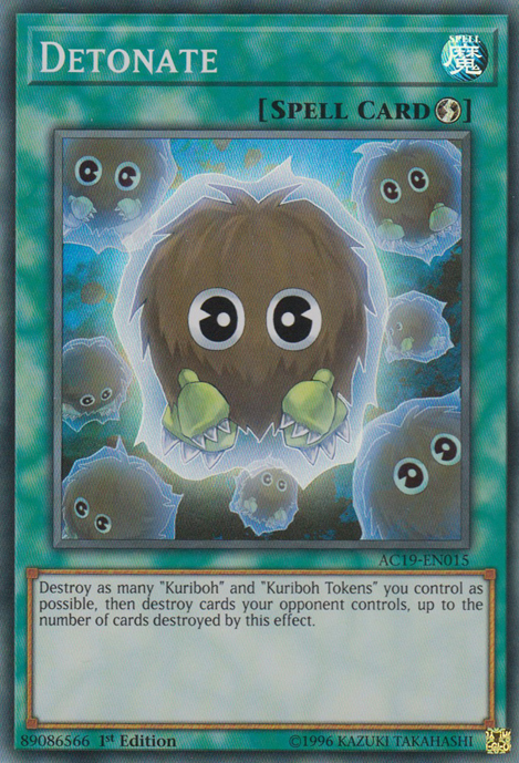 Detonate [AC19-EN015] Super Rare | Card Merchant Takapuna