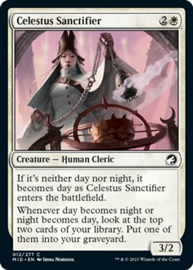 Celestus Sanctifier [Innistrad: Midnight Hunt] | Card Merchant Takapuna