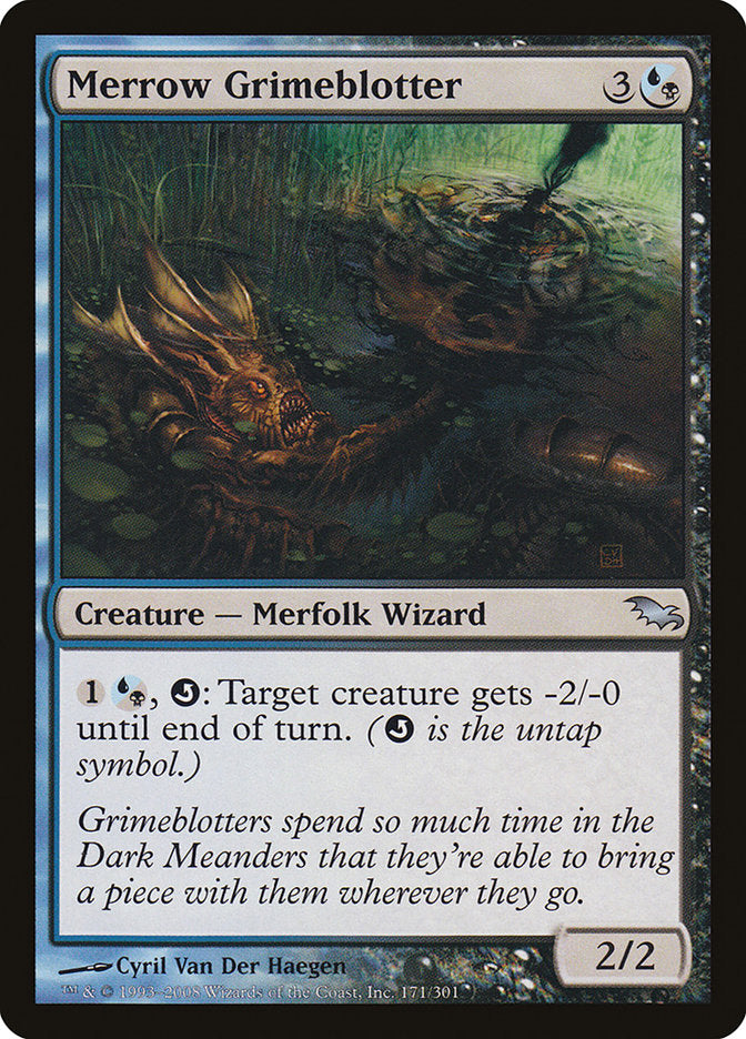 Merrow Grimeblotter [Shadowmoor] | Card Merchant Takapuna