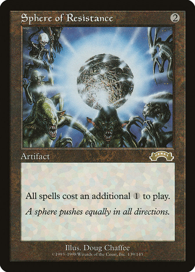 Sphere of Resistance [Exodus] | Card Merchant Takapuna